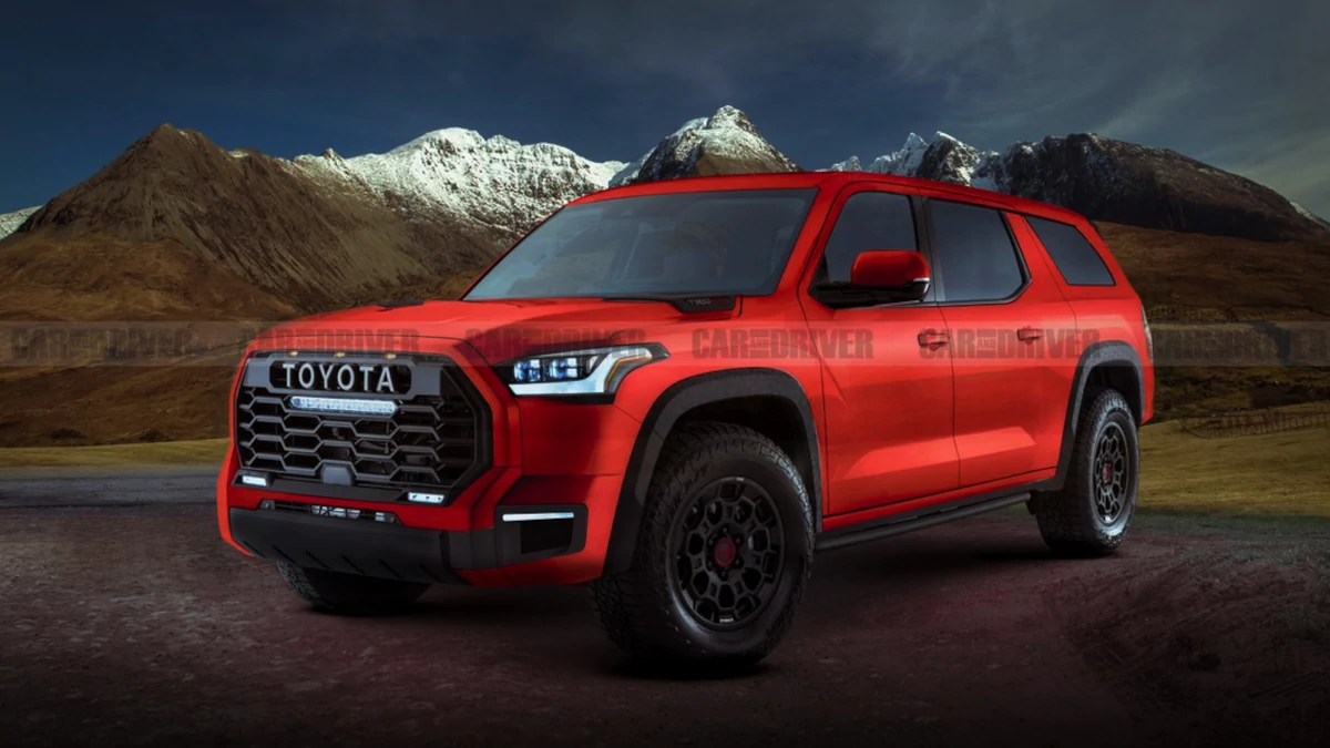 Toyota Sequoia 2024 Redesign