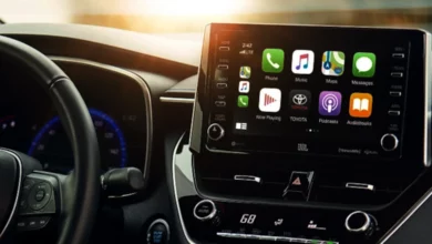 Navigation app on Toyota 2022