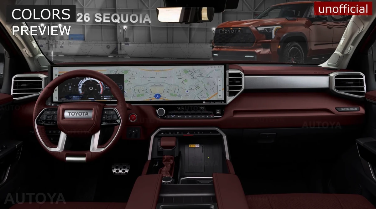 2026 Toyota Sequoia Hybrid Interior